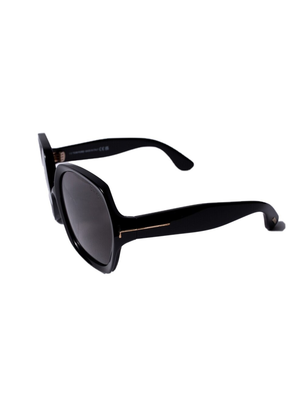Tom Ford Oversized Rounded Black - Picture 3 of 4